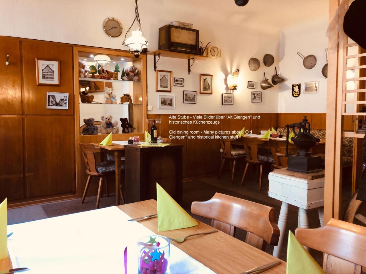 Hotel Und Restaurant Lamm Giengen an der Brenz Exteriör bild